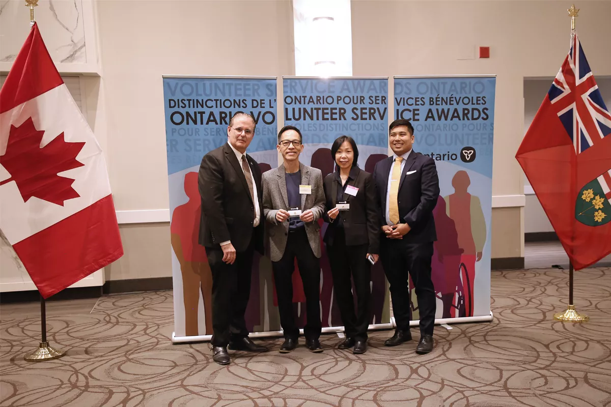 Eight Fo Guang Shan Volunteers Honored at the 2024 Ontario Volunteer Service Awards